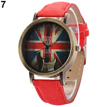 Guitar British Flag Wrist Watches