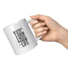 No Music No Life Ceramic White Mug 11oz
