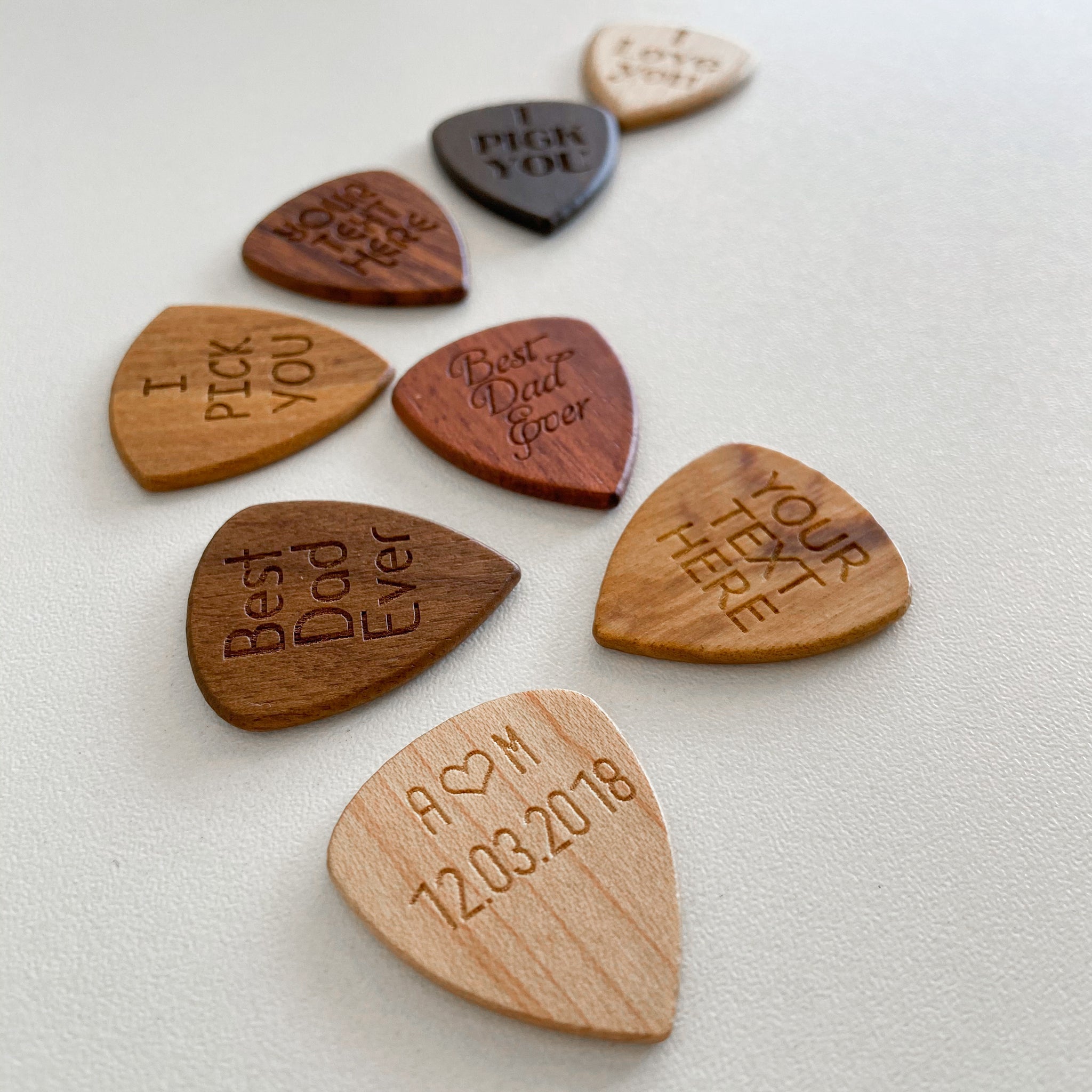 Personalized Guitar Picks are Meant to Make Beautiful Music - GTA