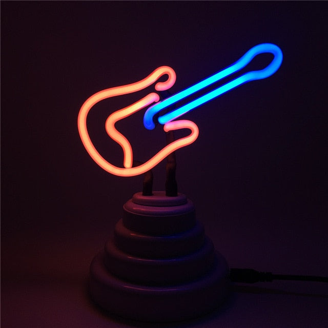 Guitar LED Night Lamp
