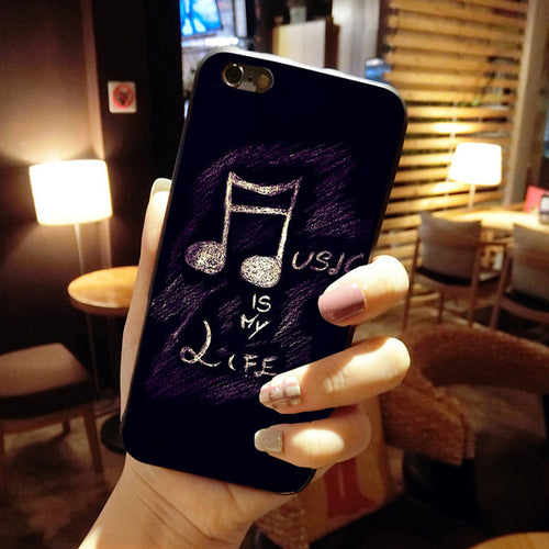 Music Is My Life iPhone Case