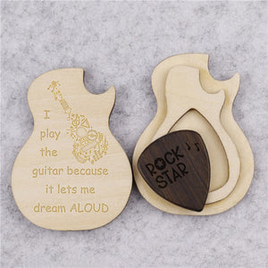 Dream Aloud Guitar Box With Pick