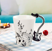 Novelty Guitar Ceramic Cup