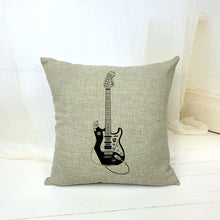 Cotton Guitar Pillow
