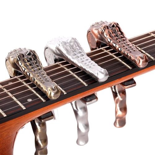 Metal Crocodile Guitar Capo for Guitar