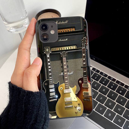 Marshalls Guitar Silicone Case for iPhone