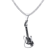 Necklace Metal Stainless Steel Electric Guitar