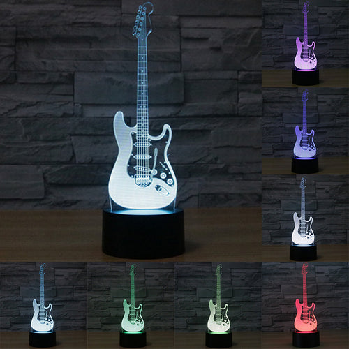 Electric Guitar LED Lamp