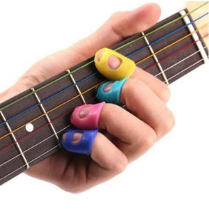 4pcs Fingertip Guitar String Pack Of Finger Guitar Guard