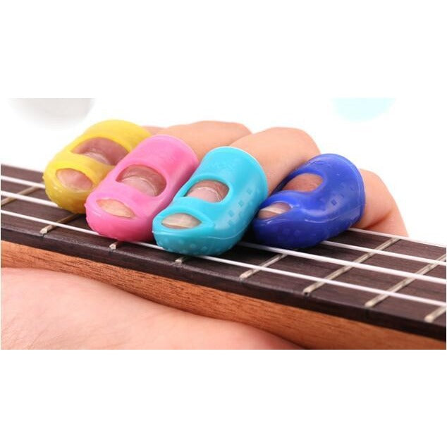 4pcs Fingertip Guitar String Pack Of Finger Guitar Guard