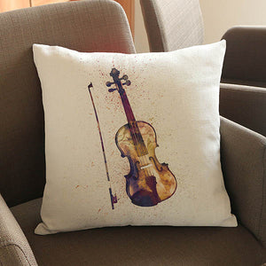 Musical Instruments Pillow Covers