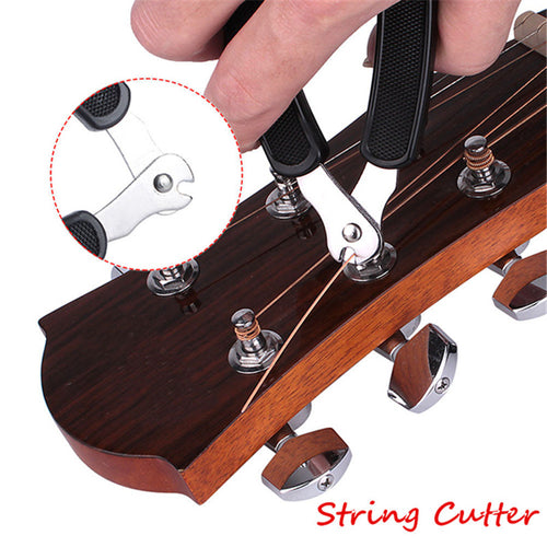 3 in 1 Guitar String Winder Cutter