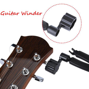 3 in 1 Guitar String Winder Cutter
