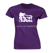 Rock Guitar Print T-shirt