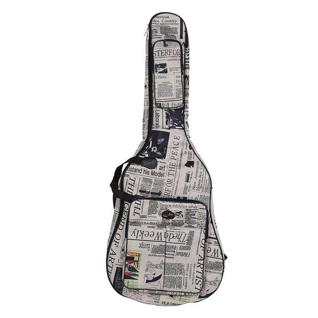 Guitar Case with Shoulder Straps Easy Carry  Waterproof Protective -FREE SHIPPIMG!