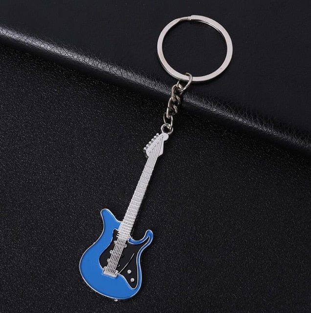 Classic Guitar Keychain