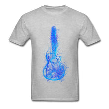 Electric Guitar Men T Shirts 3D Printed  100% Cotton Short Sleeve