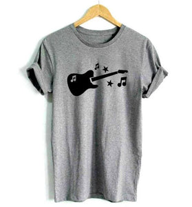 Guitar Music Women T-shirt