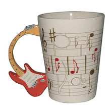 Music Guitar Ceramic Coffee Mug