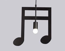 Creative Music Notes Pendant Lamps