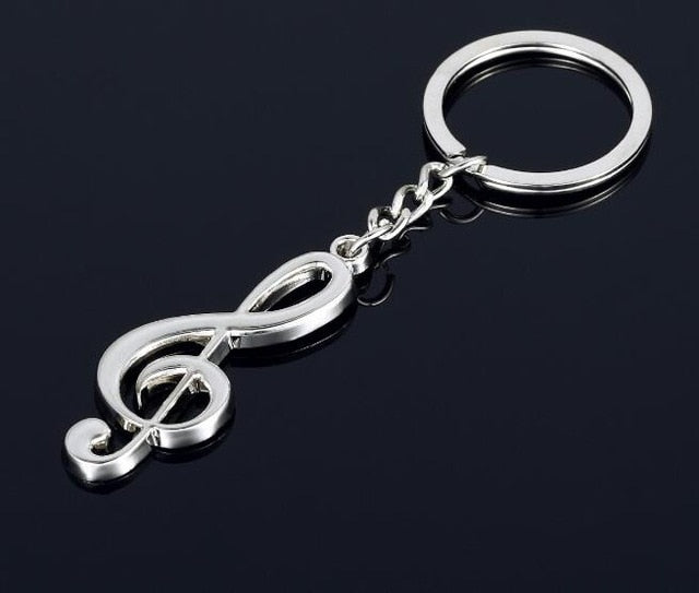 Musical Note Keychain Musical Note Keychain – The Guitar Zone